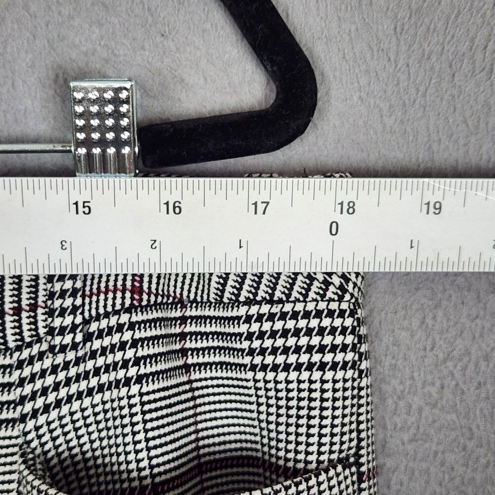 Calvin Klein Dress Pants Womens 12 Gray Plaid Modern Fit Slim Tapered Stretch - Picture 3 of 16